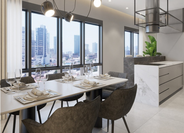 Imagem Apartamento com 1 Quarto à Venda, 54 m² em Perequê - Porto Belo