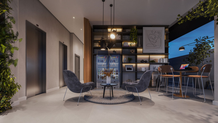 Imóvel com 1 Quarto à Venda, 17 m² em Centro - Curitiba