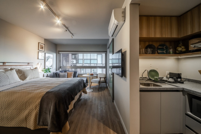 Imagem Loft com 2 Quartos à Venda, 60 m² em Vila Madalena - São Paulo Imagem Loft com 2 Quartos à Venda, 60 m² em Vila Madalena - São Paulo