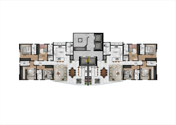 Apartamento com 4 Quartos à Venda, 171 m² em Centro - Balneário Camboriú