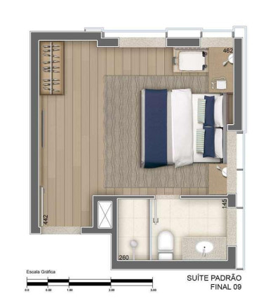 Imagem Apartamento com 1 Quarto à Venda, 37 m² em Higienópolis - Porto Alegre Imagem Apartamento com 1 Quarto à Venda, 37 m² em Higienópolis - Porto Alegre