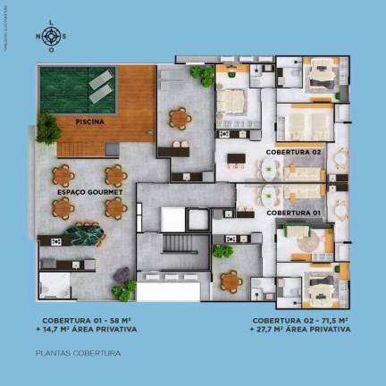 Imagem Apartamento com 2 Quartos à Venda, 52 m² em Bessa - João Pessoa Imagem Apartamento com 2 Quartos à Venda, 52 m² em Bessa - João Pessoa