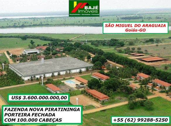 Imagem Fazenda à Venda, 234.900 m² em Goiânia Imagem Fazenda à Venda, 234.900 m² em Goiânia