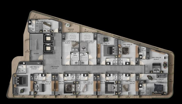 Imagem Apartamento com 1 Quarto à Venda, 32 m² em Jardim Oceania - João Pessoa Imagem Apartamento com 1 Quarto à Venda, 32 m² em Jardim Oceania - João Pessoa