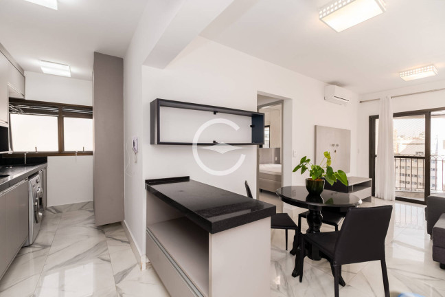 Apartamento com 1 Quarto para Alugar, 42 m² em Itaim Bibi - São Paulo