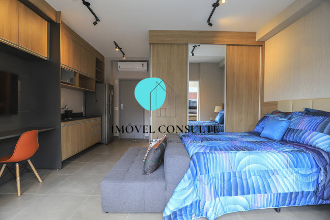 Imagem Apartamento com 1 Quarto para Alugar, 33 m² em Pinheiros - São Paulo Imagem Apartamento com 1 Quarto para Alugar, 33 m² em Pinheiros - São Paulo