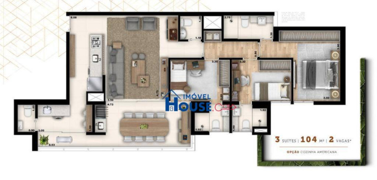 Imagem Apartamento com 3 Quartos à Venda, 103 m² em Vila Romana - São Paulo Imagem Apartamento com 3 Quartos à Venda, 103 m² em Vila Romana - São Paulo