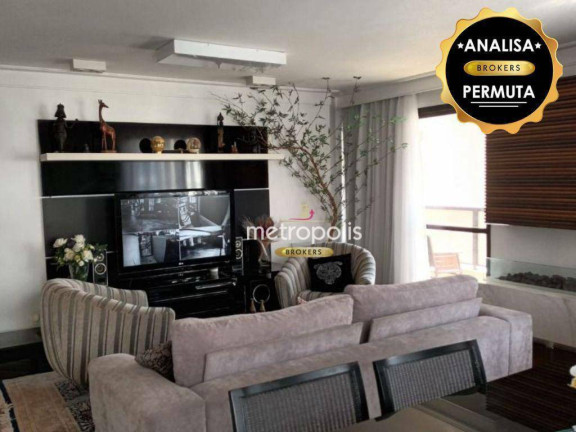Apartamento com 3 Quartos à Venda ou Locação, 173 m² em Santo Antônio - São Caetano Do Sul
