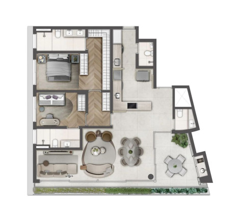 Imagem Cobertura com 2 Quartos à Venda, 265 m² em Santa Cecília - São Paulo Imagem Cobertura com 2 Quartos à Venda, 265 m² em Santa Cecília - São Paulo