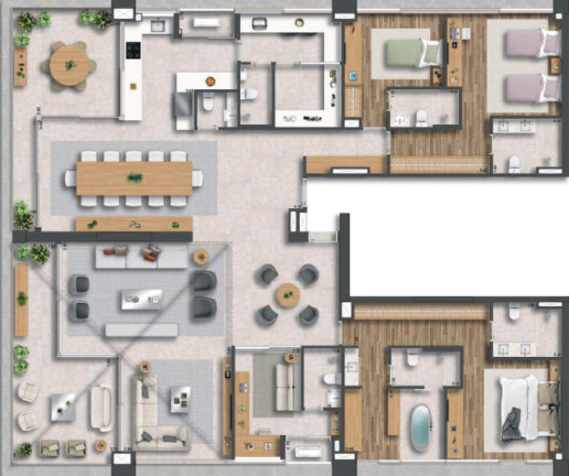Imagem Apartamento com 3 Quartos à Venda, 209 m² em Itaim Bibi - São Paulo
