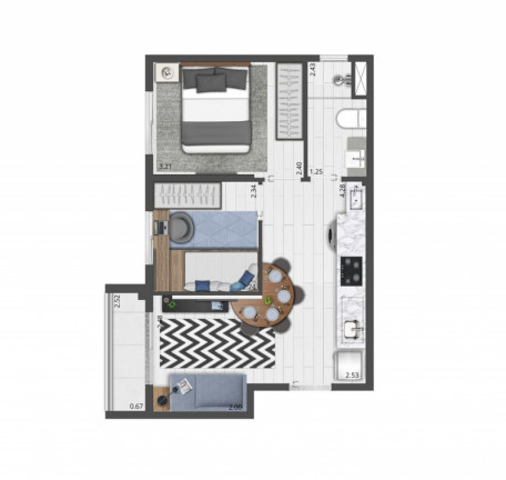 Imagem Apartamento com 2 Quartos à Venda, 35 m² em Moema - São Paulo Imagem Apartamento com 2 Quartos à Venda, 35 m² em Moema - São Paulo