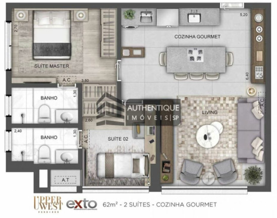 Imagem Apartamento com 1 Quarto à Venda, 41 m² em Perdizes - São Paulo Imagem Apartamento com 1 Quarto à Venda, 41 m² em Perdizes - São Paulo