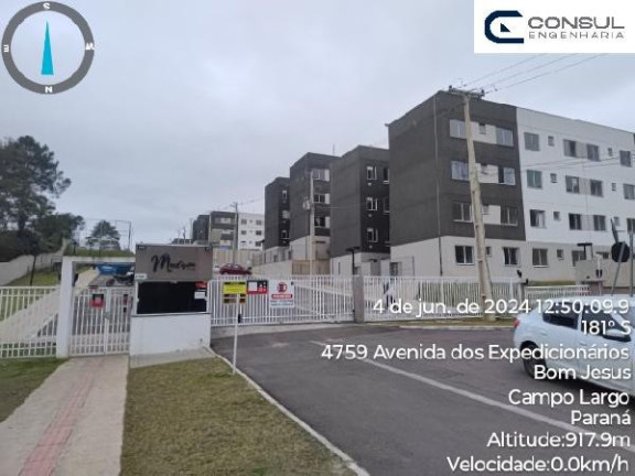 Apartamento com 2 Quartos à Venda, 40 m² em Bom Jesus - Campo Largo