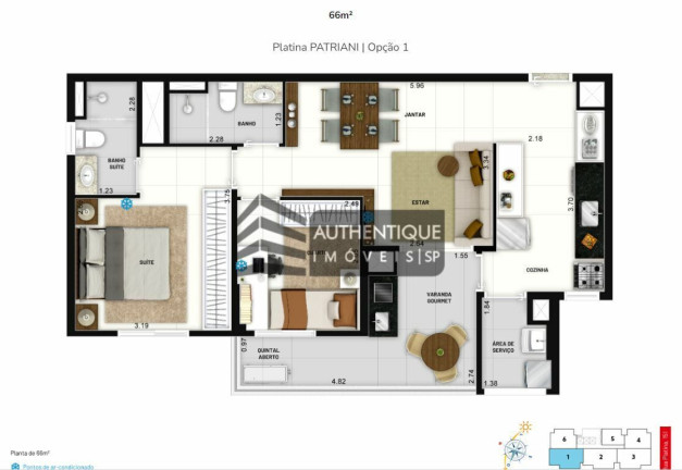 Imagem Apartamento com 2 Quartos à Venda, 66 m² em Tatuapé - São Paulo Imagem Apartamento com 2 Quartos à Venda, 66 m² em Tatuapé - São Paulo