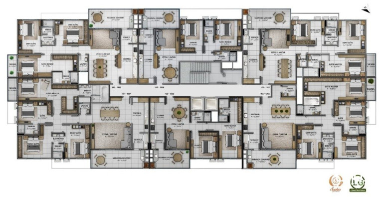 Imagem Apartamento com 3 Quartos à Venda, 161 m² em Floresta - São Jose
