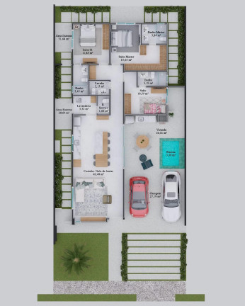 Imagem Casa de Condomínio com 3 Quartos à Venda, 162 m² em Jardins Bolonha - Senador Canedo Imagem Casa de Condomínio com 3 Quartos à Venda, 162 m² em Jardins Bolonha - Senador Canedo