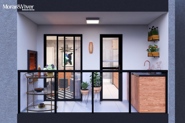 Imagem Apartamento com 2 Quartos à Venda, 49 m² em Capão Raso - Curitiba