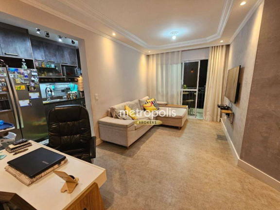 Imagem Apartamento com 3 Quartos à Venda, 92 m² em Santo Antônio - São Caetano Do Sul