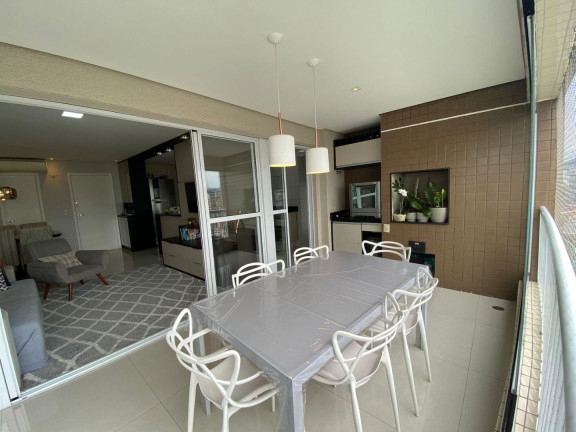 Apartamento com 3 Quartos à Venda, 111 m² em Encruzilhada - Santos