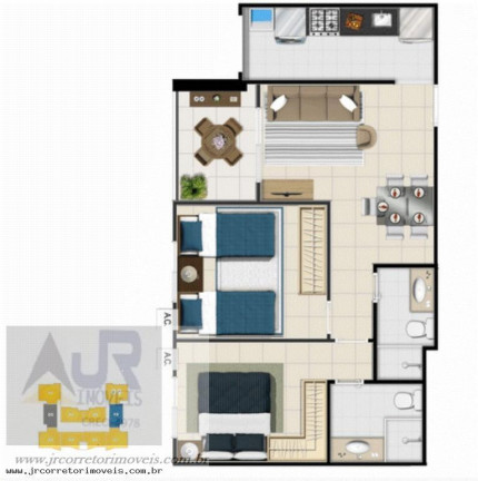 Imagem Apartamento com 2 Quartos à Venda, 68 m² em Praia Itaparica - Vila Velha Imagem Apartamento com 2 Quartos à Venda, 68 m² em Praia Itaparica - Vila Velha