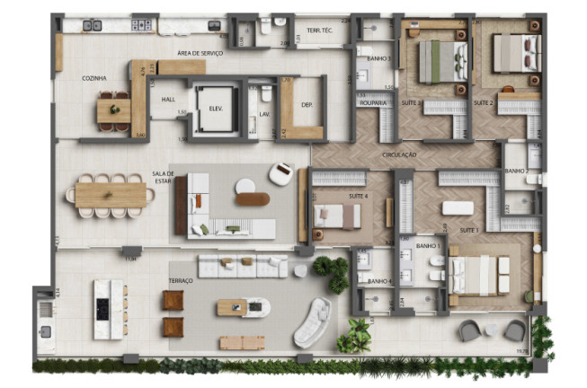 Imagem Cobertura com 3 Quartos à Venda, 392 m² em Moema - São Paulo