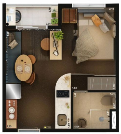 Imagem Imóvel com 1 Quarto à Venda, 34 m² em Sumarezinho - São Paulo Imagem Imóvel com 1 Quarto à Venda, 34 m² em Sumarezinho - São Paulo
