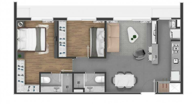 Imagem Imóvel com 1 Quarto à Venda, 62 m² em Petrópolis - Porto Alegre Imagem Imóvel com 1 Quarto à Venda, 62 m² em Petrópolis - Porto Alegre
