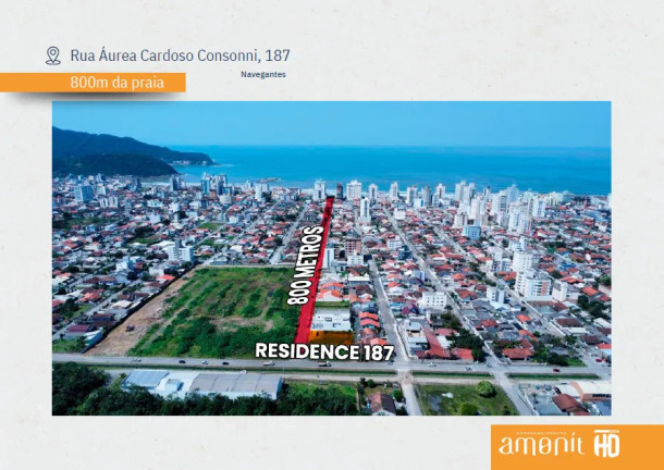 Apartamento com 1 Quarto à Venda, 70 m² em Gravatá - Navegantes