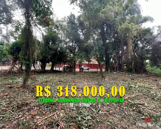 Imagem Terreno à Venda, 878 m² em Jacaré - Cabreúva Imagem Terreno à Venda, 878 m² em Jacaré - Cabreúva