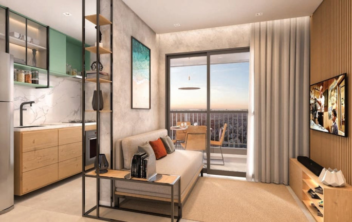 Imagem Apartamento com 2 Quartos à Venda, 52 m² em Santo Amaro - São Paulo