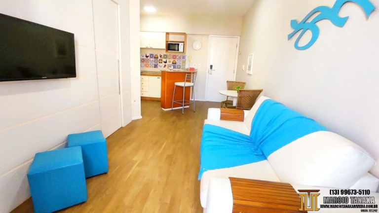 Imagem Flat com 1 Quarto para Alugar ou Temporada, 38 m² em Riviera - Bertioga Imagem Flat com 1 Quarto para Alugar ou Temporada, 38 m² em Riviera - Bertioga