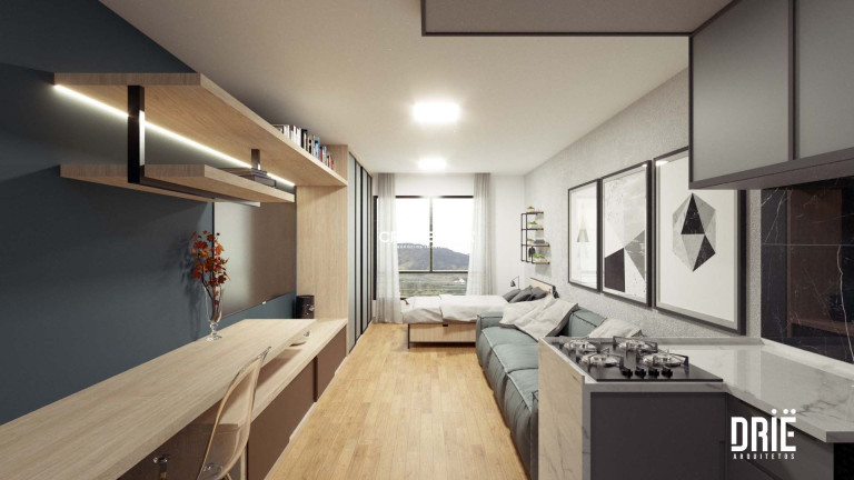 Apartamento com 1 Quarto à Venda, 34 m² em Camobi - Santa Maria