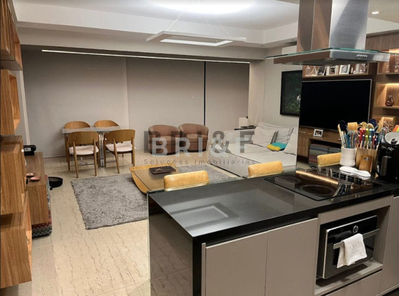 Apartamento com 1 Quarto para Alugar, 84 m² em Brooklin - São Paulo