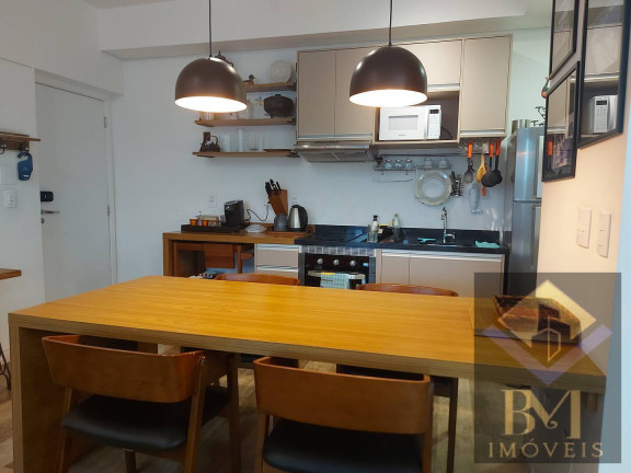 Imagem Apartamento com 1 Quarto para Alugar, 58 m² em Gonzaga - Santos Imagem Apartamento com 1 Quarto para Alugar, 58 m² em Gonzaga - Santos