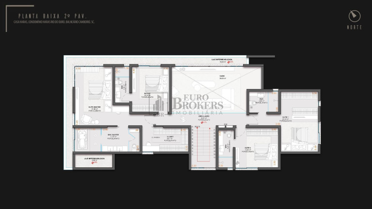 Imagem Casa de Condomínio com 4 Quartos à Venda, 480 m² em Ariribá - Balneário Camboriú