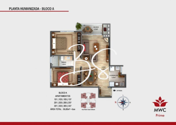 Imagem Apartamento com 2 Quartos à Venda, 65 m² em Centro - Canela Imagem Apartamento com 2 Quartos à Venda, 65 m² em Centro - Canela