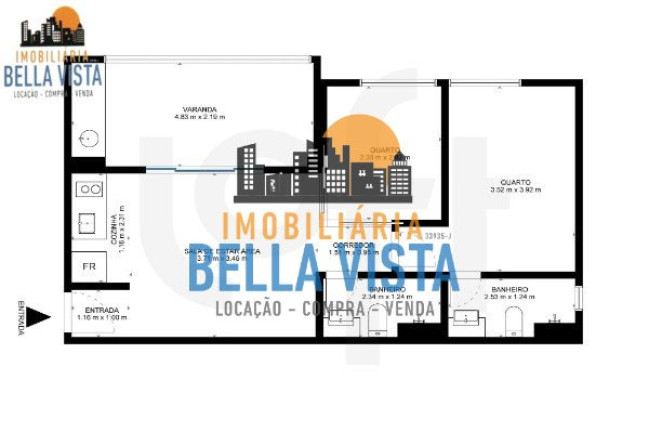 Imagem Apartamento com 2 Quartos à Venda,  em Brooklin Paulista - São Paulo