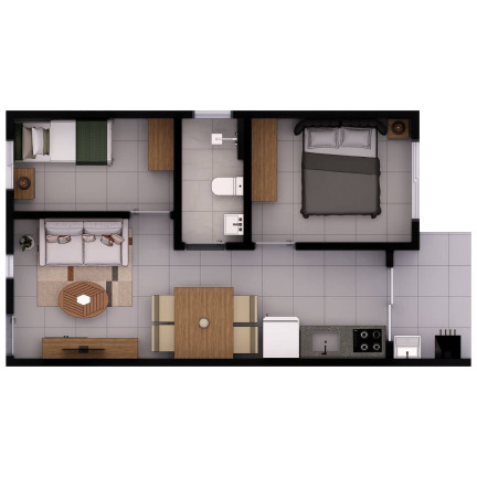 Apartamento à Venda,  em Sertão Do Meio - Ubatuba