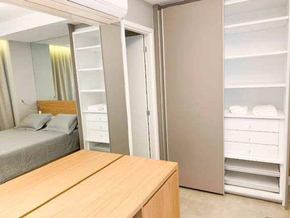 Apartamento com 1 Quarto para Alugar, 43 m² em Brooklin - São Paulo
