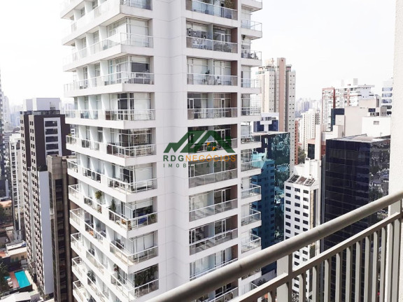 Imagem Apartamento com 1 Quarto para Alugar, 63 m² em Cidade Monções - São Paulo Imagem Apartamento com 1 Quarto para Alugar, 63 m² em Cidade Monções - São Paulo