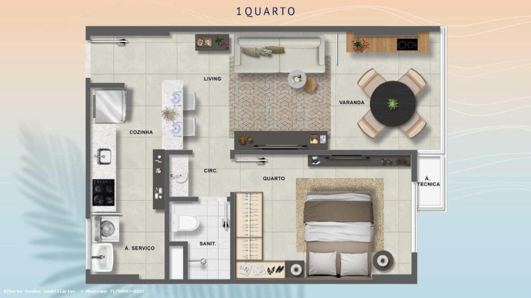 Imagem Apartamento com 2 Quartos à Venda, 58 m² em Jaguaribe - Salvador Imagem Apartamento com 2 Quartos à Venda, 58 m² em Jaguaribe - Salvador