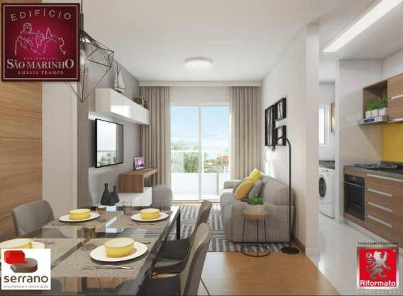 Apartamento com 2 Quartos à Venda, 52 m² em Vila Regente Feijó - São Paulo