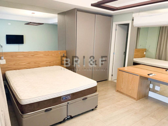 Imagem Apartamento com 1 Quarto para Alugar, 43 m² em Brooklin - São Paulo Imagem Apartamento com 1 Quarto para Alugar, 43 m² em Brooklin - São Paulo