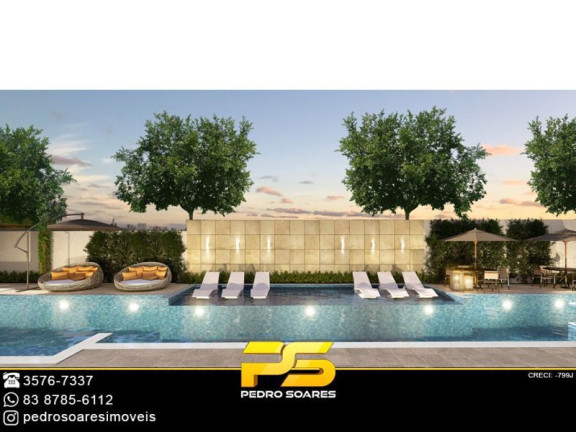 Imagem Apartamento com 1 Quarto à Venda, 43 m² em Jardim Cidade Universitária - João Pessoa Imagem Apartamento com 1 Quarto à Venda, 43 m² em Jardim Cidade Universitária - João Pessoa