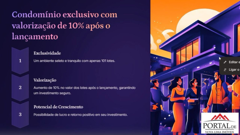 Imagem Terreno à Venda, 335 m² em Pau Pombo - Nova Lima