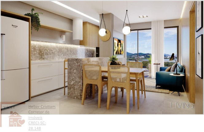 Imagem Apartamento com 2 Quartos à Venda, 61 m² em Cacupé - Florianópolis