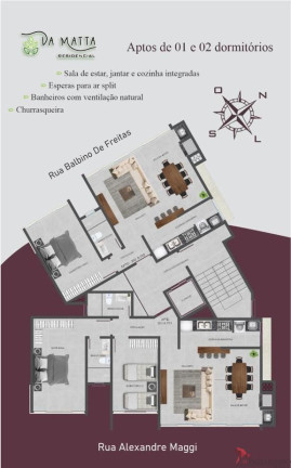 Imagem Apartamento com 1 Quarto à Venda, 59 m² em Centro - Torres Imagem Apartamento com 1 Quarto à Venda, 59 m² em Centro - Torres
