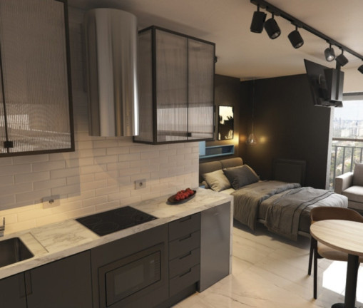 Imagem Studio com 1 Quarto à Venda, 27 m² em Perdizes - São Paulo Imagem Studio com 1 Quarto à Venda, 27 m² em Perdizes - São Paulo