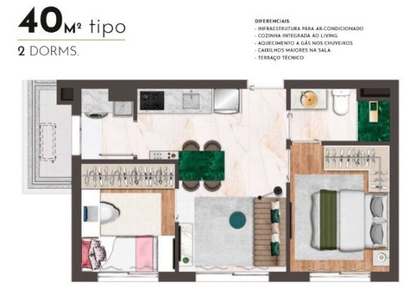 Imagem Imóvel com 1 Quarto à Venda, 27 m² em Chácara Klabin - São Paulo Imagem Imóvel com 1 Quarto à Venda, 27 m² em Chácara Klabin - São Paulo