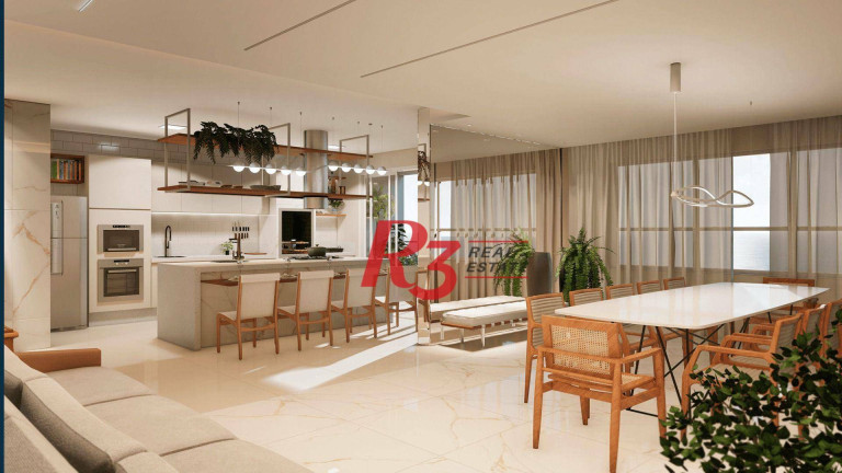Imagem Apartamento com 3 Quartos à Venda, 170 m² em Aparecida - Santos Imagem Apartamento com 3 Quartos à Venda, 170 m² em Aparecida - Santos